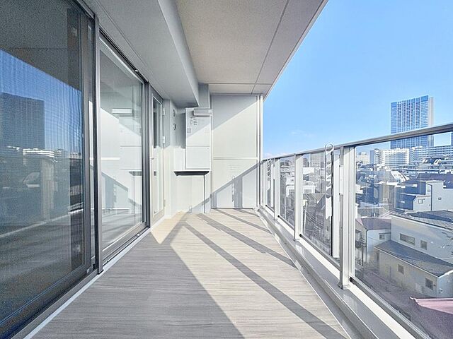 バルコニー パークシティ高田馬場 7階/-
