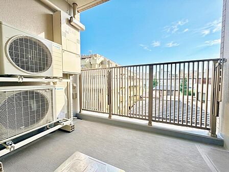 【CG加工により空を晴天にしています】【Balcony】バルコニー