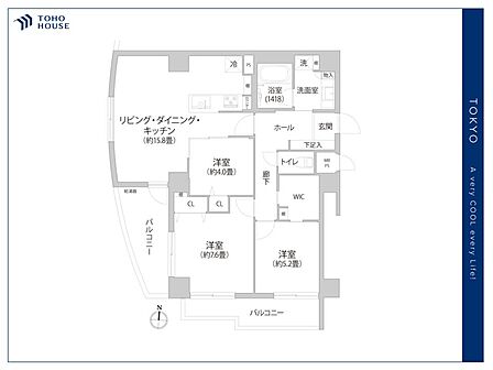 【floor plan】間取り
