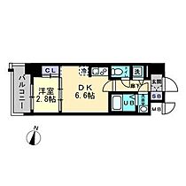 広島県福山市霞町１丁目（賃貸マンション1DK・9階・28.16㎡） その2