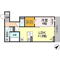 広島県福山市沖野上町２丁目（賃貸アパート1LDK・1階・41.15㎡） その2