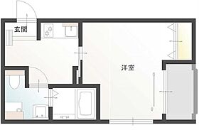 広島県福山市霞町４丁目（賃貸アパート1K・2階・25.66㎡） その2