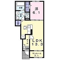 広島県福山市沼隈町大字草深（賃貸アパート1LDK・1階・50.01㎡） その2