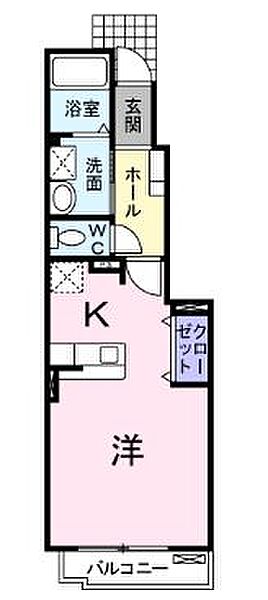 広島県福山市東手城町１丁目(賃貸アパート1K・1階・32.90㎡)の写真 その3