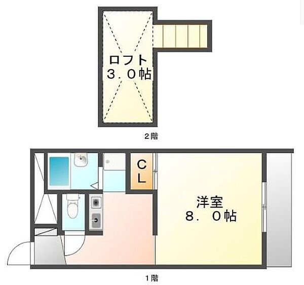 広島県福山市南蔵王町４丁目(賃貸アパート1K・1階・23.18㎡)の写真 その3