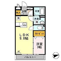 広島県福山市西深津町４丁目（賃貸アパート1LDK・2階・32.99㎡） その1