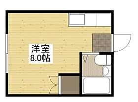 広島県福山市西深津町３丁目（賃貸アパート1R・3階・17.47㎡） その2