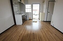 JR山陽本線 東福山駅 4.8kmの賃貸アパート 2階2DKのリビング/ダイニング