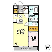 広島県福山市西深津町４丁目（賃貸アパート1LDK・1階・32.99㎡） その2