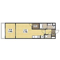 広島県福山市手城町２丁目（賃貸マンション1LDK・3階・30.24㎡） その2