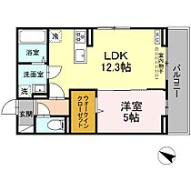 広島県尾道市門田町（賃貸アパート1LDK・3階・42.79㎡） その2