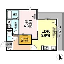 広島県福山市新涯町２丁目（賃貸アパート1LDK・1階・39.91㎡） その2