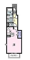 広島県福山市新涯町５丁目（賃貸アパート1K・1階・33.15㎡） その2