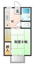 広島県福山市沖野上町５丁目（賃貸アパート1K・1階・23.77㎡） その2