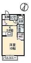 広島県福山市神辺町字道上（賃貸アパート1R・2階・36.27㎡） その2