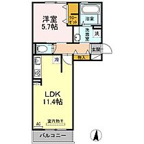 広島県福山市神辺町大字新道上（賃貸アパート1LDK・3階・42.93㎡） その1