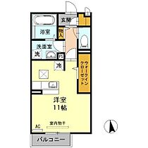 広島県福山市東深津町４丁目（賃貸アパート1R・1階・33.78㎡） その2