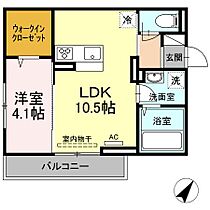 広島県福山市春日町６丁目（賃貸アパート1LDK・3階・37.78㎡） その2