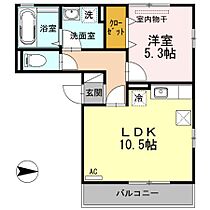 広島県福山市東深津町３丁目（賃貸アパート1LDK・2階・40.99㎡） その2