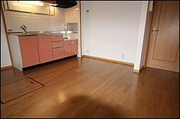 JR山陽本線 松永駅 3.3kmの賃貸アパート 1階2DKのリビング/ダイニング