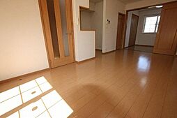 JR山陽本線 福山駅 7.4kmの賃貸アパート 1階1LDKのリビング/ダイニング