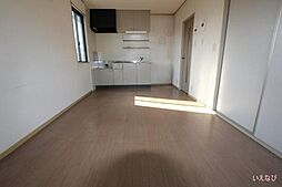 JR山陽本線 東福山駅 4.4kmの賃貸アパート 2階2DKのリビング/ダイニング