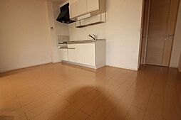 JR福塩線 駅家駅 徒歩5分の賃貸アパート 1階2DKのリビング/ダイニング