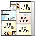 ビレッジハウス三原筆影1号棟2階5.8万円
