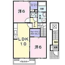 サン・パティーク・リベール2 202 ｜ 大分県宇佐市大字上田913番1号（賃貸アパート2LDK・2階・54.85㎡） その2