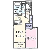 ＡＫＡＲＩ　1 103 ｜ 大分県宇佐市大字閤126番1号（賃貸アパート1LDK・1階・50.14㎡） その2