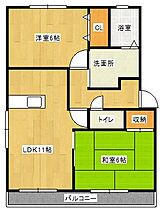 ルフラン 202 ｜ 静岡県掛川市下垂木1985-1（賃貸アパート2LDK・2階・51.04㎡） その2