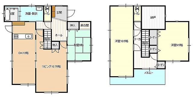 間取り 倉吉市福守町321-9