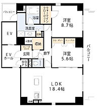 大阪府大阪市西区京町堀1丁目11(以下未定)（賃貸マンション2LDK・4階・85.40㎡） その2