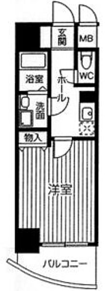 大阪府大阪市中央区徳井町2丁目(賃貸マンション1K・10階・26.56㎡)の写真 その2