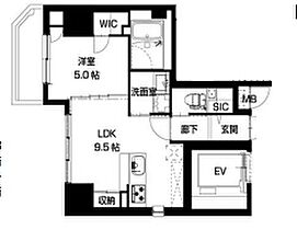 大阪府大阪市天王寺区上汐4丁目（賃貸マンション1LDK・2階・37.41㎡） その2