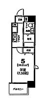 大阪府大阪市北区松ケ枝町（賃貸マンション1K・3階・24.01㎡） その2