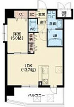 スプランディッド中之島WEST  ｜ 大阪府大阪市福島区玉川3丁目（賃貸マンション1LDK・9階・43.41㎡） その2