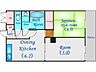 間取り：アンビエンテ清水台