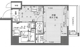 大阪府大阪市中央区瓦屋町1丁目14-6（賃貸マンション1K・4階・23.36㎡） その2