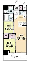 大阪府大阪市北区西天満6丁目（賃貸マンション2LDK・5階・43.94㎡） その2