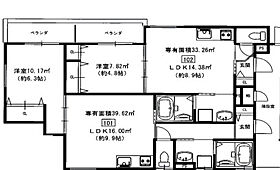 大阪府大阪市城東区今福南1丁目（賃貸マンション1LDK・3階・33.26㎡） その2