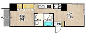 大阪府大阪市中央区高津3丁目5-18（賃貸マンション2LDK・6階・58.18㎡） その2