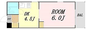 ガーデンフィールド  ｜ 大阪府大阪市浪速区桜川3丁目（賃貸マンション1DK・10階・21.26㎡） その2