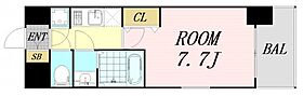 アドバンス江坂ラシュレ  ｜ 大阪府吹田市江坂町2丁目（賃貸マンション1K・6階・25.05㎡） その2