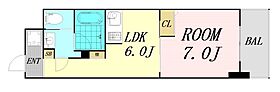 フェニックス日本橋高津  ｜ 大阪府大阪市中央区高津2丁目（賃貸マンション1LDK・5階・30.00㎡） その2