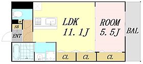 estageo北田辺  ｜ 大阪府大阪市東住吉区駒川1丁目（賃貸マンション1LDK・3階・40.08㎡） その2