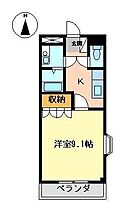 ウインルイト兵庫 201 ｜ 佐賀県佐賀市兵庫町大字西渕（賃貸アパート1K・2階・29.75㎡） その2