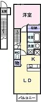 インプレス A202 ｜ 佐賀県佐賀市高木瀬東5丁目（賃貸アパート1LDK・2階・42.37㎡） その2