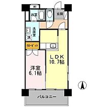 Ｉ・Ｔ・Ｒ 405 ｜ 佐賀県佐賀市鍋島2丁目（賃貸マンション1LDK・4階・43.03㎡） その2