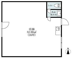 医大前ハイツAの間取図画像